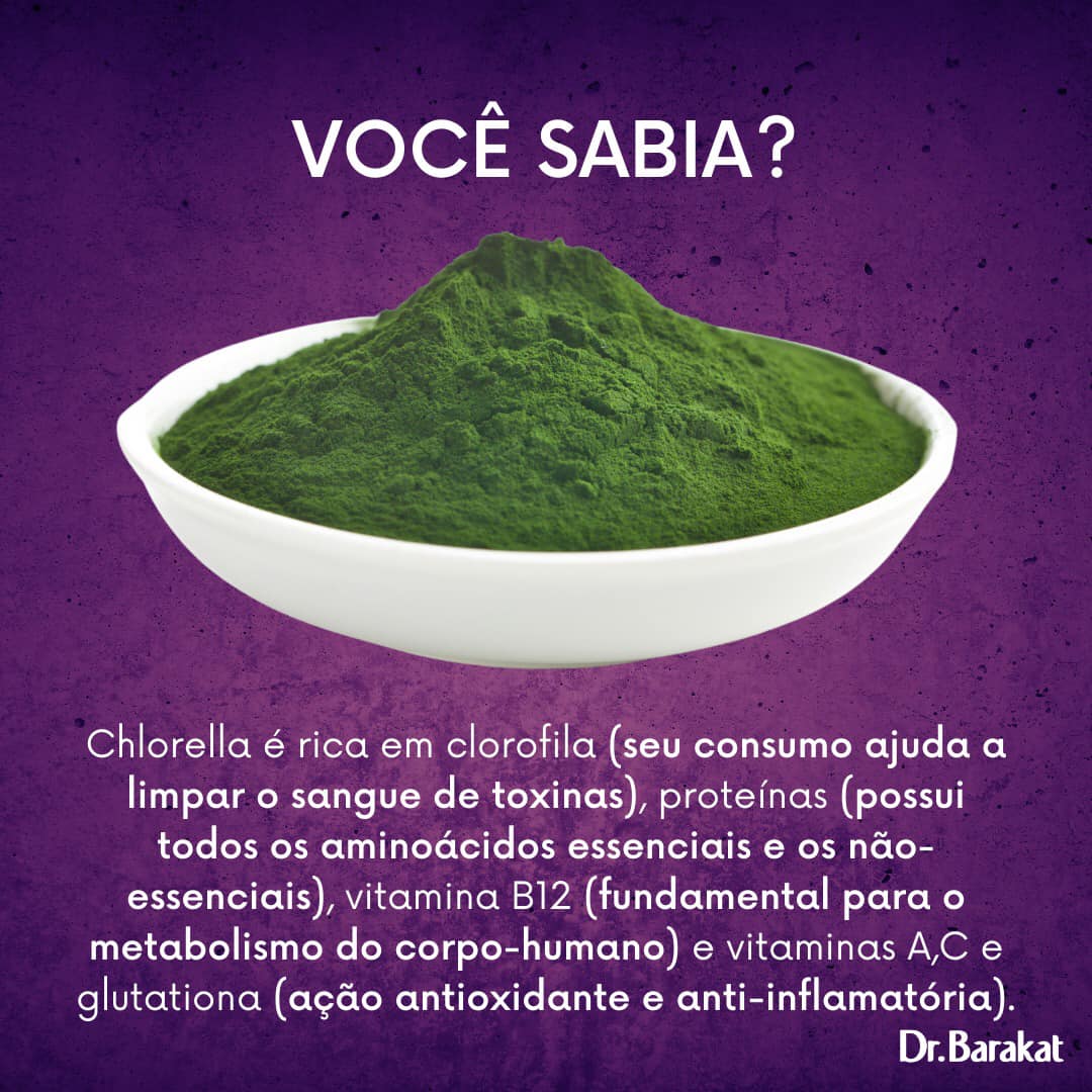 Benefícios da Chlorella Blog do Dr. Barakat