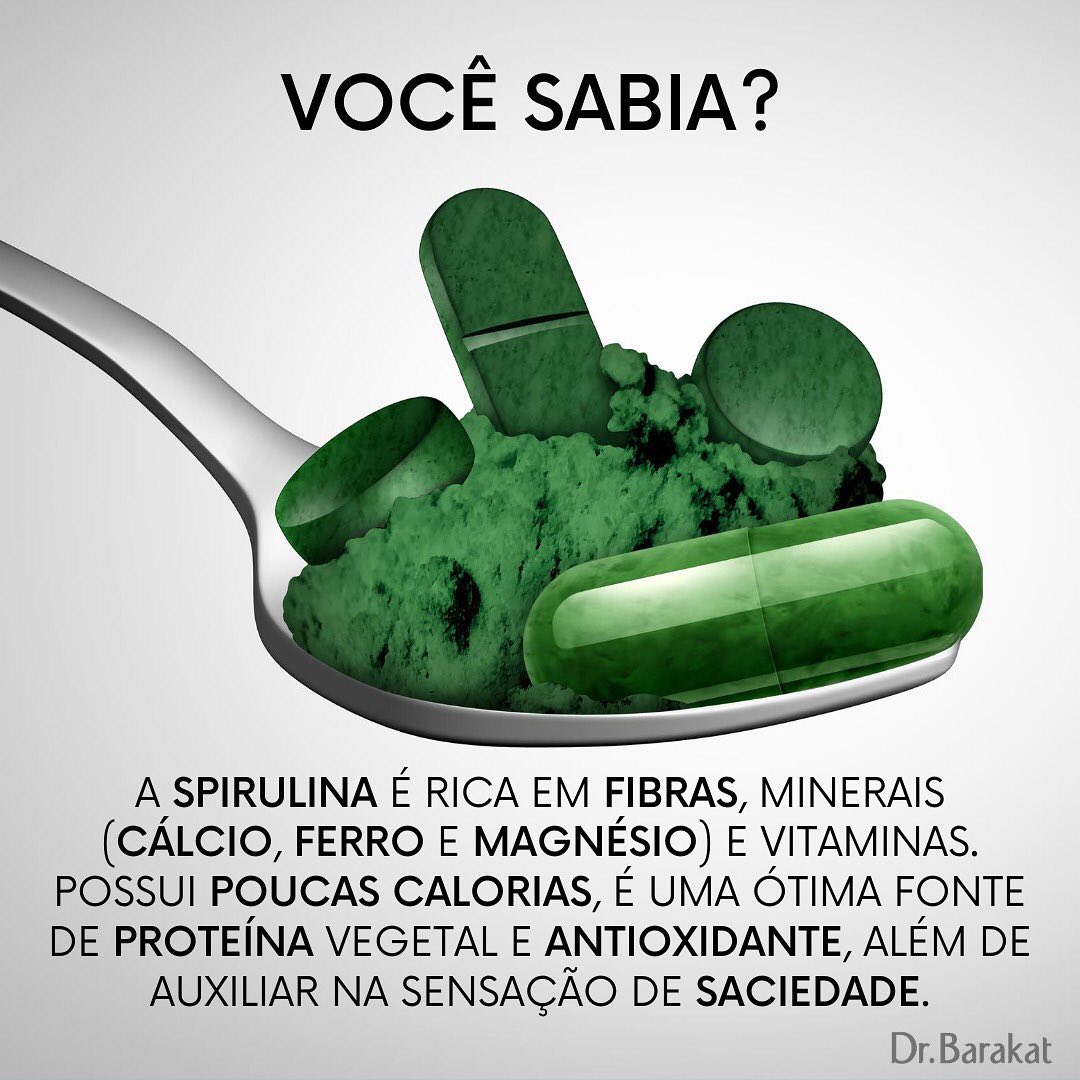 Os benefícios da spirulina Blog do Dr. Barakat