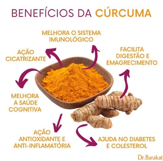 Os BENEFÍCIOS DA CÚRCUMA para sua saúde 🙌 